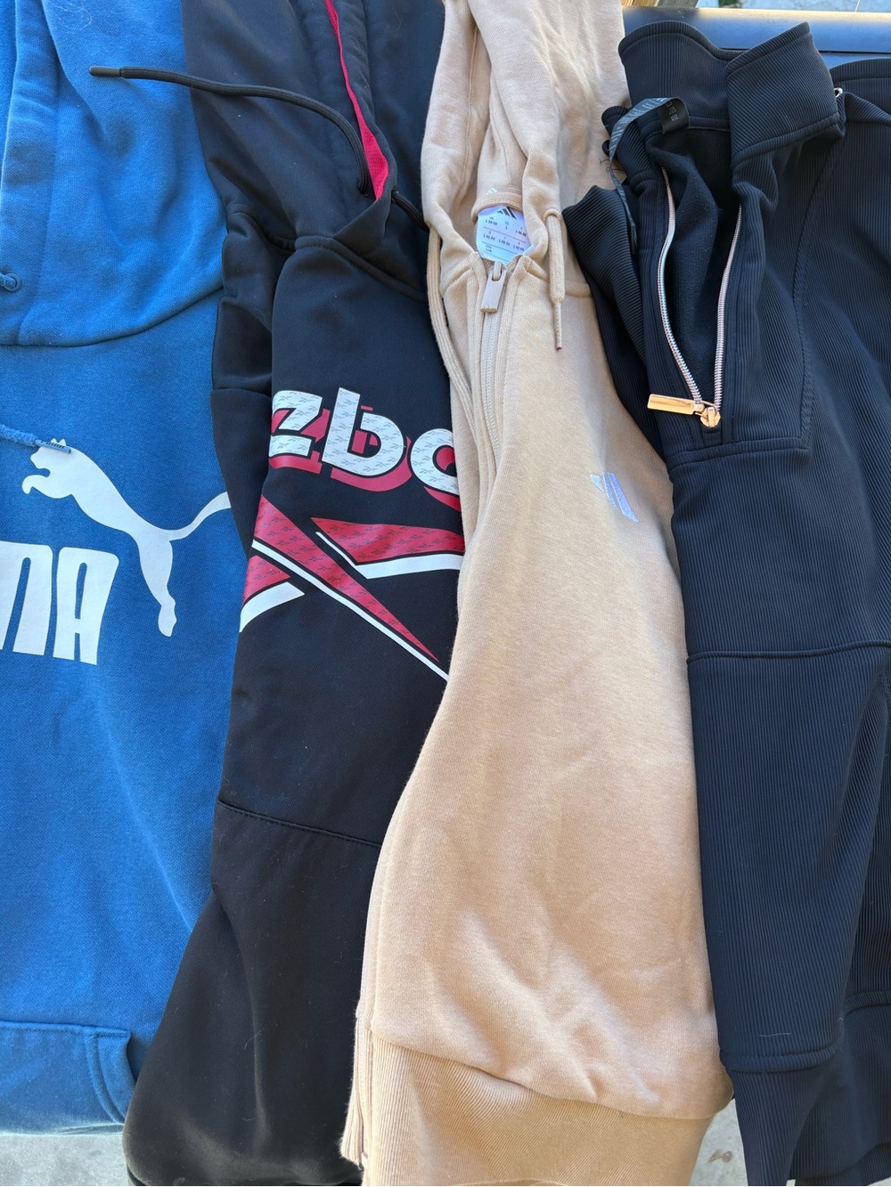Hoodie Jogger Set Bundle M/L Adidas Puma Sketchers Reebok Sweaters